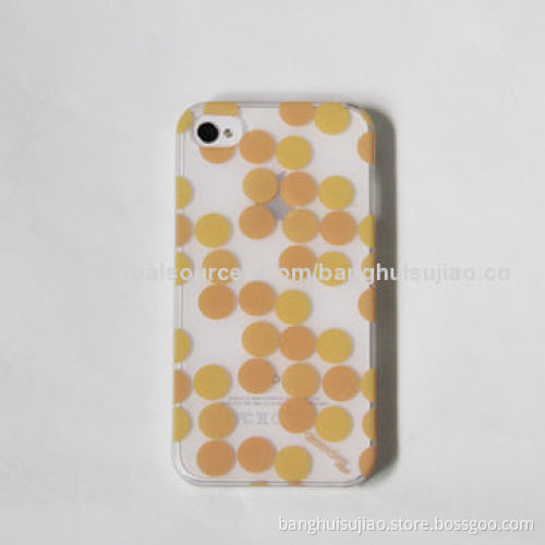 2014 Fashionable Dot Designs PC Mobile Phone Housing with IML Technology